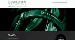 Desktop Screenshot of ggmusicandaudio.com